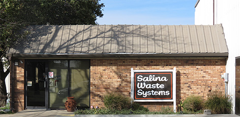 Salina Waste Systems office.